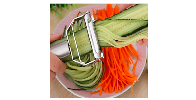 #ad Fruit Peeler Vegetables Potato Cucumber Carrot Fruits Julienne Stainless Steel $10.16