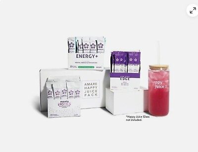 #ad Amare Happy Juice™ On The Go Pack Non Caffeinated NEW… THE CORTISOL COCKTAIL 1 $149.99