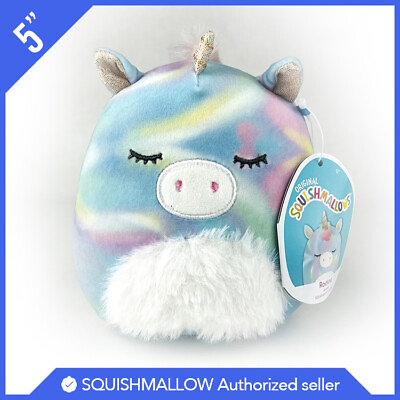 #ad Squishmallow Kellytoy Plush Sassy Squad Rodina The Unicorn 5quot; Inch NWT NEW $8.99