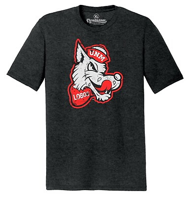 #ad The University of New Mexico Lobos quot;Distressed Louiequot; Premium Tri Blend T Shirt $28.00