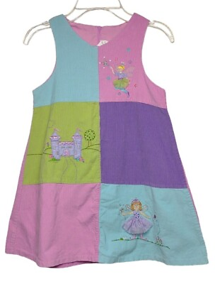 #ad Girls 6X Corduroy Dress Jumper Cinderella Fairy Princess Sleeveless $9.99