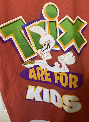 #ad New TRIX ARE FOR KIDS Graphic Tee Shirt Size XL 14 16 red NWT $84.66
