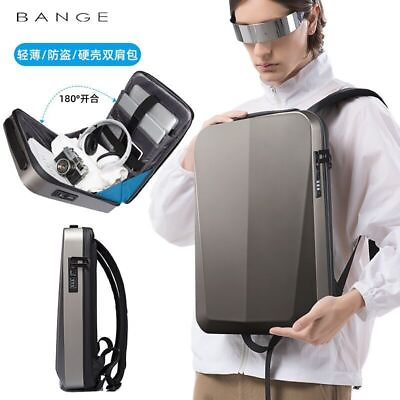 #ad BANGE Hot EVA Backpack Business Men Anti Theft Bag Laptop Waterproof Mochila AU $99.90