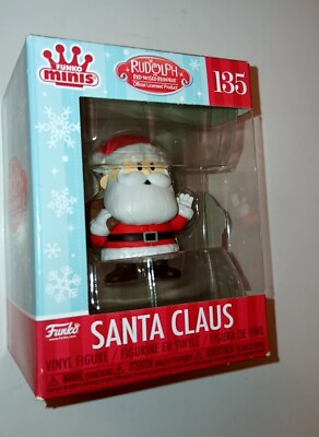 #ad Funko Minis Rudolph Christmas Classic Santa Claus #135 Figure NIB $9.95