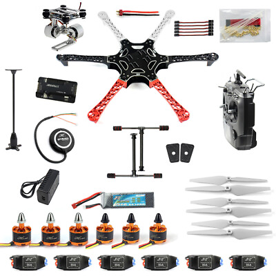 #ad RC DIY Racing Drone F550 6 Aix RTF Full Kit APM Controller GPS Compassamp;Gimbal $531.76