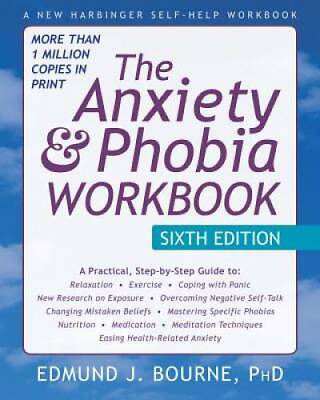 #ad The Anxiety and Phobia Workbook Paperback By Bourne PhD Edmund GOOD $4.48