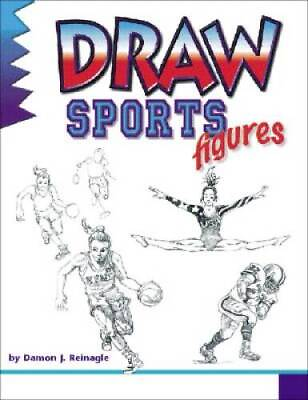 #ad Draw Sports Figures Learn to Draw Paperback By Reinagle Damon GOOD $3.79