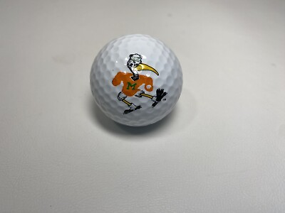 #ad #ad Rare Spalding University of Miami Hurricanes Logo Golf Ball $9.95