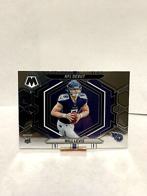 #ad 2023 Mosaic Will Levis NFL Debut Silver Prizm Rookie RC #ND 4 Titans HOT CARD $9.00
