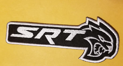 #ad Dodge SRT HELLCAT Embroidered Patch Challenger V8 Charger approx. 1.75x4.5quot; $7.62