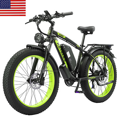 #ad 26quot; Fat Tire KETELES K800 1000W 48V 17.5Ah E Bike for Adults Mountain Bicycle US $948.39