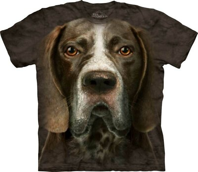 #ad The Mountain Adult Cotton T Shirt German Shorthaired $14.00