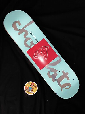 #ad Chocolate Raven Tershy OG Chunk DIAMOND SUPPLY Tiffany Skateboard Deck $215.99