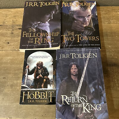 #ad Lot 3 The Lord of the Rings Series The Fellowship Hobbit Two Towers Return King $20.59