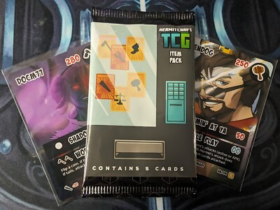 #ad Reprice 5 4 Hermitcraft TCG 2E Singles Combined Shipping Some Unopened Packs $4.99