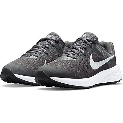 #ad Nike Revolution 6 NN GS Dark Grey White Boy#x27;s Sneakers Size 5Y NWB DD1096 004 $39.99