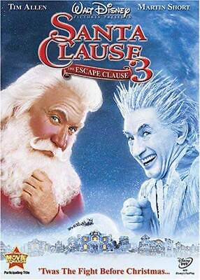 #ad The Santa Clause 3 The Escape Clause DVD VERY GOOD $4.52