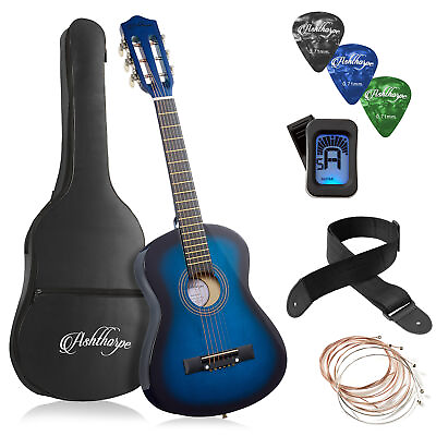 #ad 30 inch Beginner Acoustic Guitar Package Starter Bundle Kit amp; Accessories $49.99