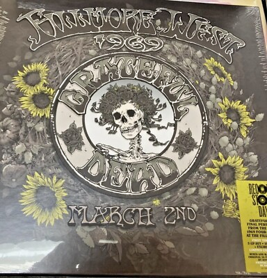 #ad Grateful Dead FILLMORE WEST MARCH 2ND 1969 LIMITED 5 180 GRAM LPs RSD 2023 NEW $115.00