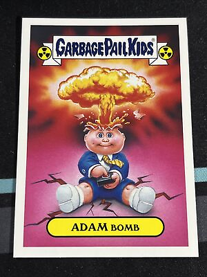 #ad 2017 Garbage Pail Kids ADAM GEDDON Adam Bomb 2a $49.99