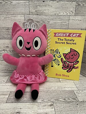 #ad Ballet Cat Plush Stuffed Animal And Book Set $14.99