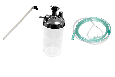 #ad Water Bottle Humidifier Plus Tubing Connector Elbow 12quot; and Oxygen Tubing 50 F $16.65