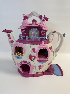#ad Hasbro 2009 My Little Pony Tea Pot Castle House Play Set 13quot; Sound amp; Light WORKS $28.00