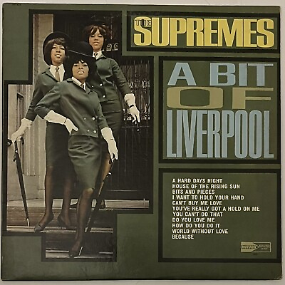 #ad The Supremes A Bit Of Liverpool Vinyl LP Motown 1964 Funk Soul $10.00