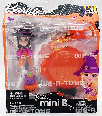 #ad Barbie Mini B. Halloween Series #25 Witch Doll Mattel 2009 #T3348 NRFP $35.95
