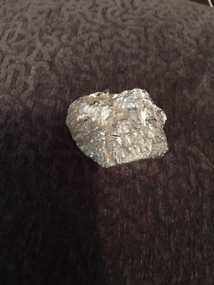 #ad 8quot; Sharp Shiny Silver Cogs Wheel BOURNONITE Crystals Bolivia $150.00