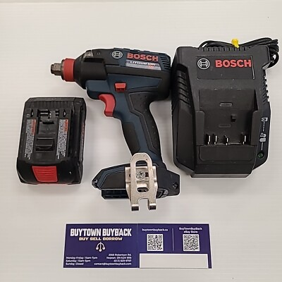 #ad Bosch 18V Brushless Impact Driver IDH182 With 4.0Ah Battery amp; Charger C $99.95