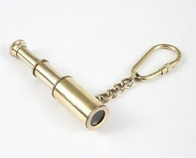 #ad Vintage Brass Telescope Key Chain Vintage Collectible Key Chain Best For GIFT $19.19