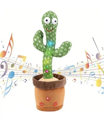 #ad #ad Kids Dancing Talking Cactus Toys for Baby Boys and Girls Singing Mimicking Reco $13.99