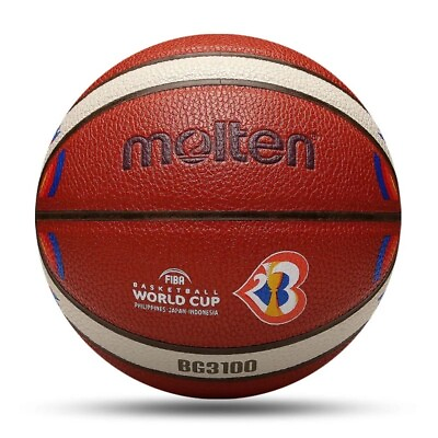 #ad US Basketball Ball BG3100 Official Size 7 PU Leather Outdoor Indoor Match Ball $21.89