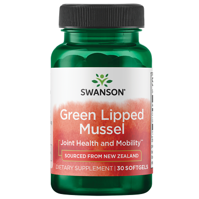 #ad Swanson Green Lipped Mussel 30 Softgels $16.10
