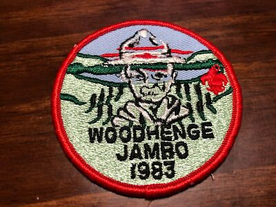 #ad 1983 Heart of America Council Woodhenge Jambo Patch $1.76