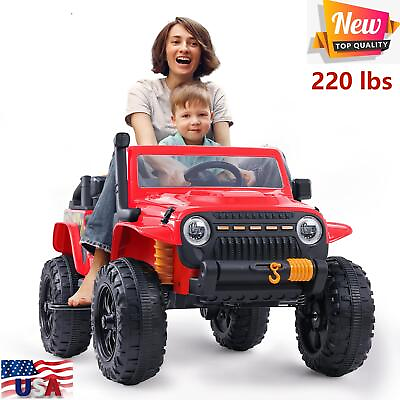#ad 12V Kids Ride on Toys Car Parent child Electric Car Truck w Remote Control MP3 $311.36