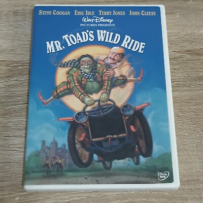 #ad Mr. Toads Wild Ride DVD 2004 Disney Excellent Condition $12.99