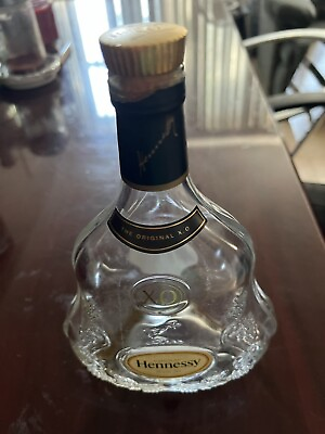 #ad Vintage Hennessy The Original X.O. Cognac Sealed Empty 750ml Bottle $15.00