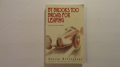 #ad By Brooks Too Broad for Leaping : Selections from Autoweek by Denise SIGNED $98.38
