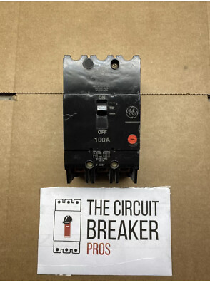 #ad General Electric GE TEY3100 3p 100a 480v Circuit Breaker Recon $135.00