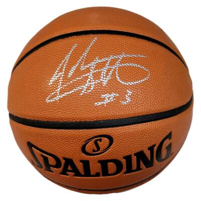 #ad John Starks Signed Spalding NBA Neverflat Series Basketball JSA $87.95