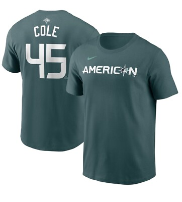 #ad Gerrit Cole Nike American League Men’s MLB All Star Game T Shirt Size XL $25.98