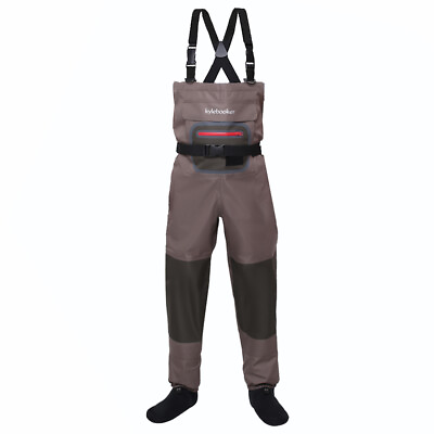 #ad Fly Fishing Stockingfoot Affordable Stocking Foot Wader Breathable Chest Waders $68.39