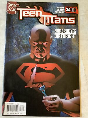 #ad Teen Titans #24 DC 2005 Geoff Johns VF $8.35