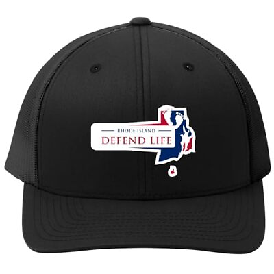 #ad Rhode Island Defend Life Embroidered Hat Pro Life Hat Black $25.00
