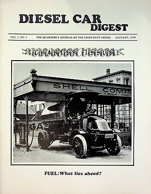 #ad Vtg Diesel Car Digest Quarterly Magazine January 1976 Fuel What Lies Ahead M3313 $11.04