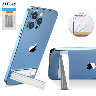 #ad Universal Phone Metal Kickstand Stand Adjustable Holder for iPhone 13 12 Samsung $7.99