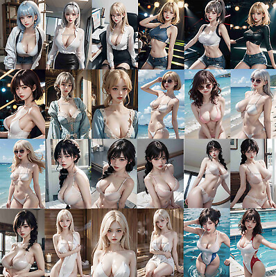 #ad Cosplay Poster 24quot; x 36quot; inch Anime Girl Model Prints Buy 2 get 1 Free Part Y $14.69