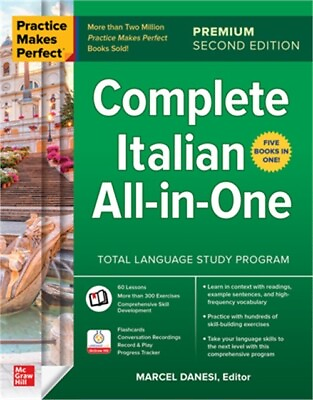 #ad Practice Makes Perfect: Complete Italian All In One Premium Second Edition Pap $32.11